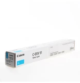 Canon C-EXV 51 Cyan - Toner Canon d'origine (0482C002AA)