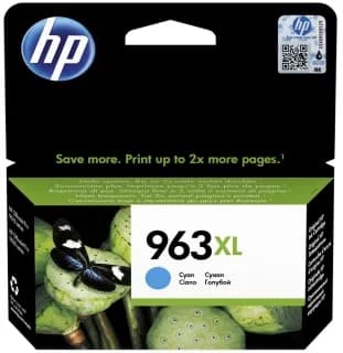 Cartouche d'encre HP 963XL Cyan (3JA27AE)