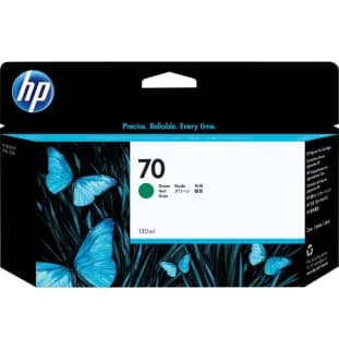 HP 70 Vert - Cartouche d'encre HP d'origine (C9457A)