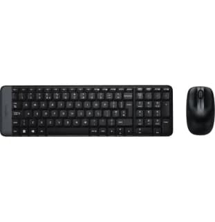 Clavier et souris sans fil Logitech MK220 - AZERTY (920-008318)