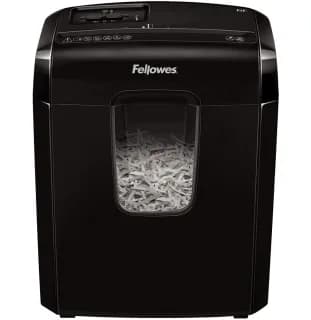 Destructeur Fellowes Powershred® 6C — Sécurité P-4 · 11 L · 6 feuilles/passage