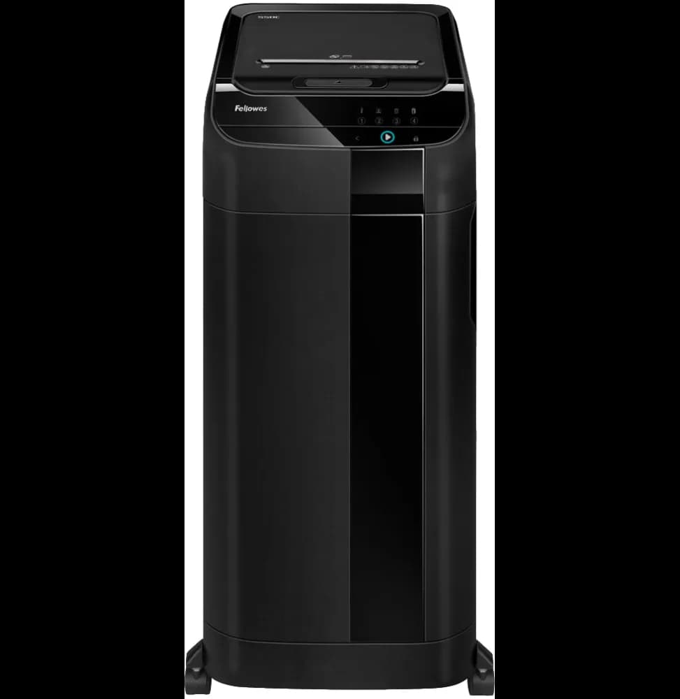 Destructeur Fellowes AutoMax™ 550C — Sécurité P-4 · 83 L · chargeur auto 550 feuilles