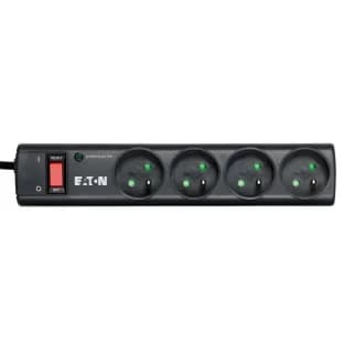 Multiprise parasurtenseur Eaton Protection Strip PS4F 4 prises FR