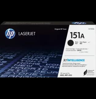 HP 151A Noir - Toner HP LaserJet d'origine (W1510A)