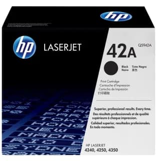HP 42A Noir (Q5942A) - Toner HP LaserJet d'origine