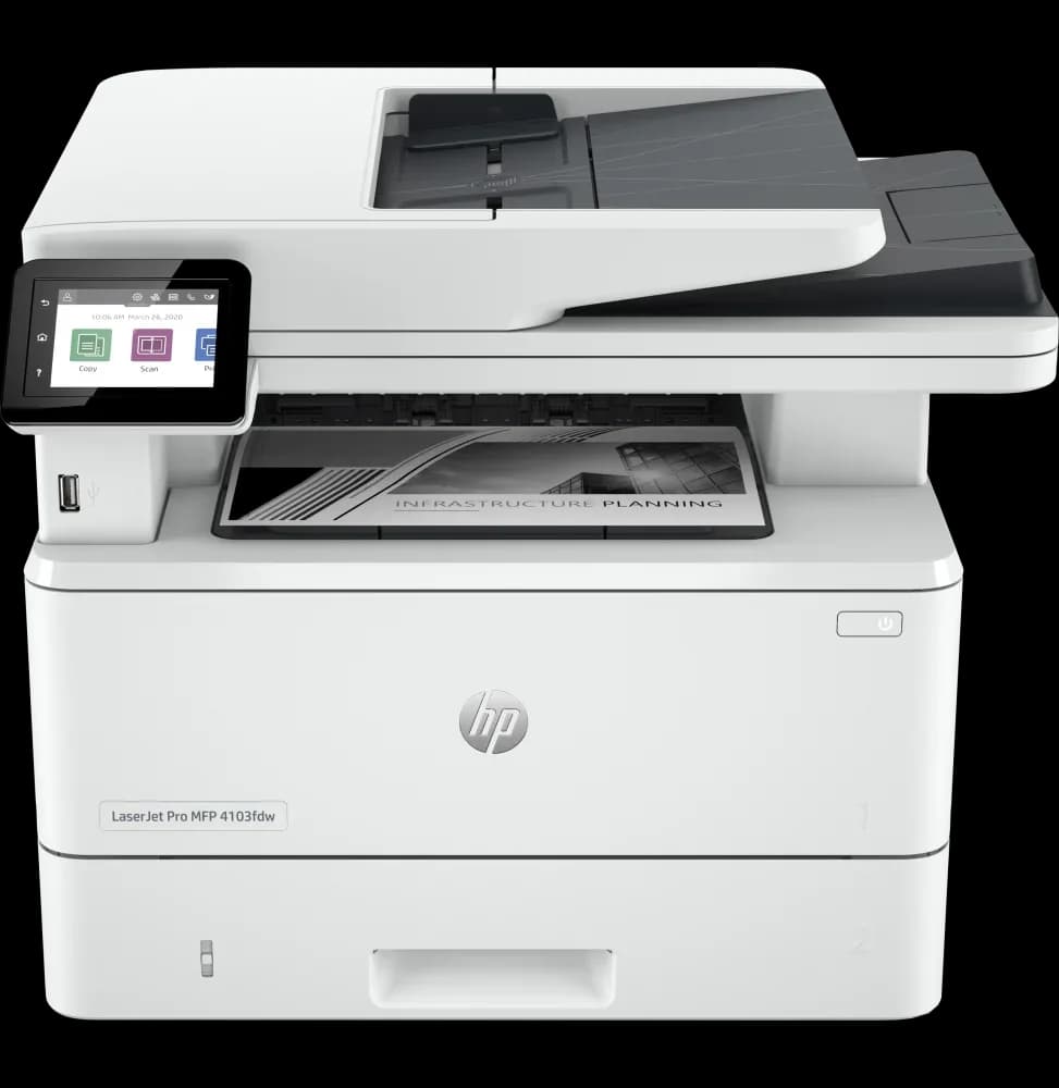 Imprimante Multifonction Laser Monochrome HP LaserJet Pro 4103fdw (2Z629A)