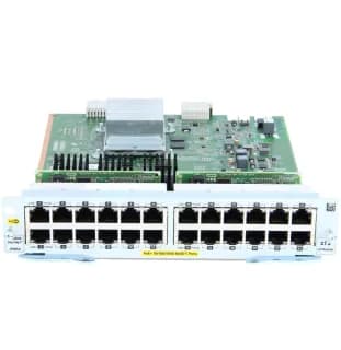 Module Aruba 24 ports 10/100/1000BASE-T PoE+ (J9986A)