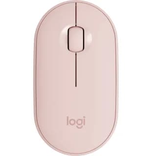 Souris sans fil Bluetooth Logitech Pebble M350 Rose (910-005717)