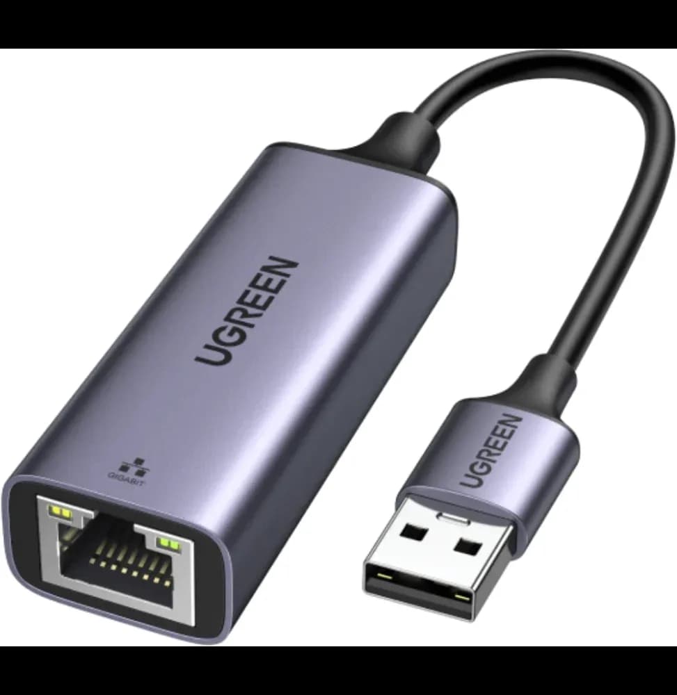 Adaptateur Ugreen Aliminium USB 3.0 vers RJ45 Ethernet gigabit (50922)