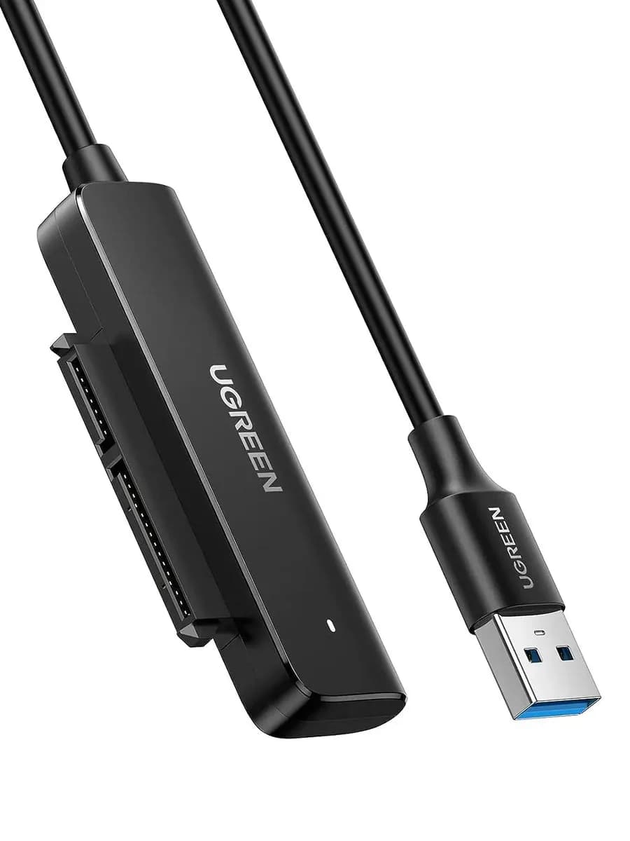 Adaptateur Ugreen Câble SATA USB 3.0 pour SSD et Disques Durs 2,5 Pouces (70609)