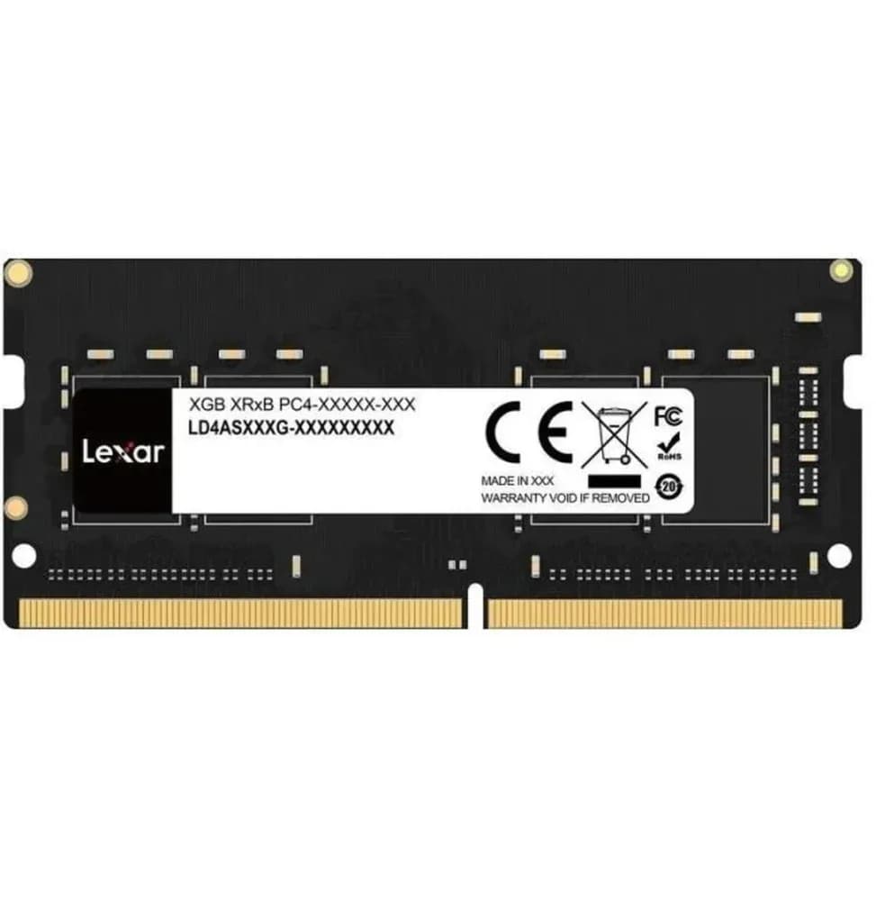 Barrette mémoire Lexar SO-DIMM 8GB DDR4 3200 MHz - Pc portable (LD4AS008G-B3200GSST)