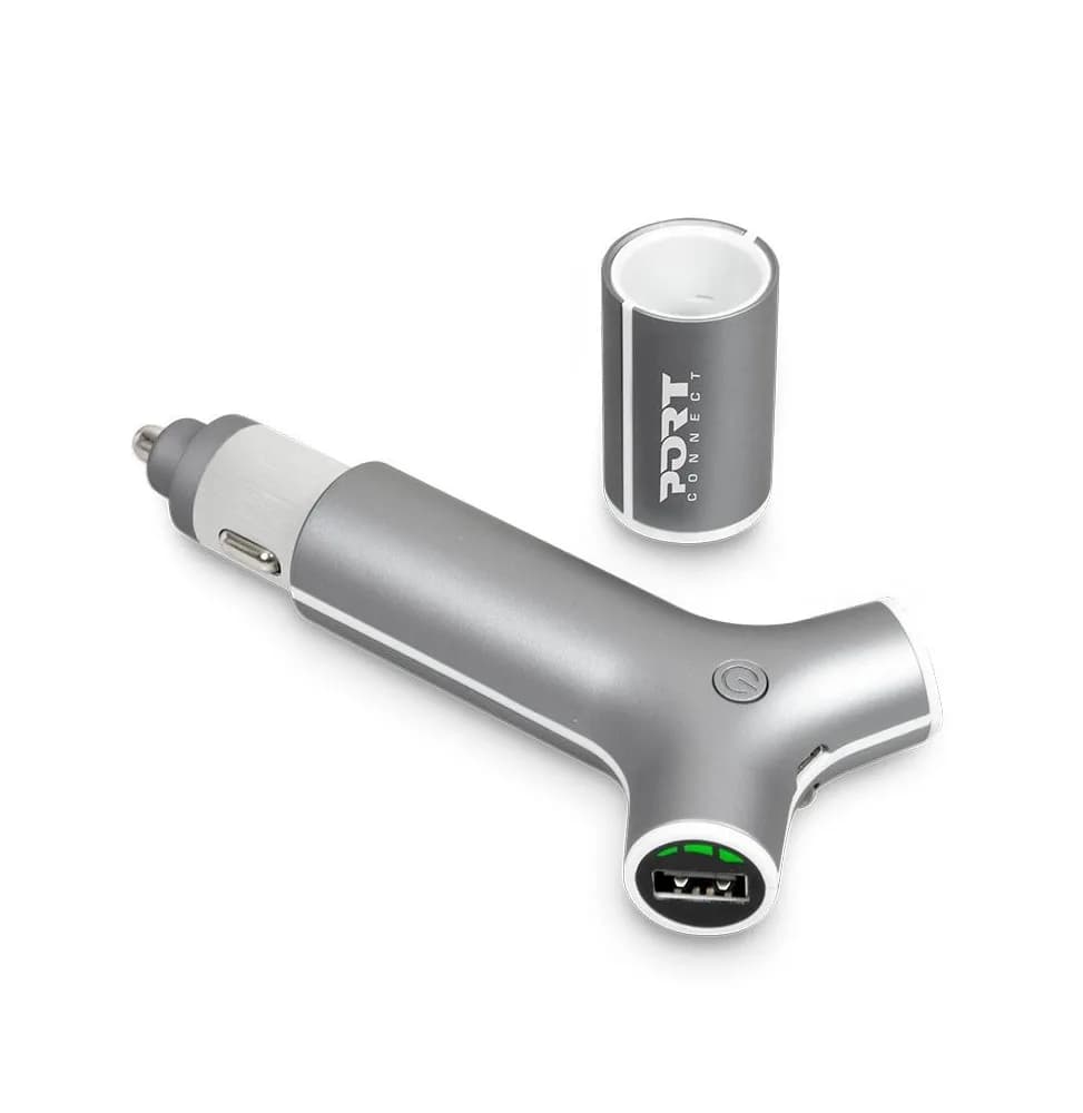 Batterie de secours PowerBank Port-Designs - Chargeur voiture allume cigare (501730)