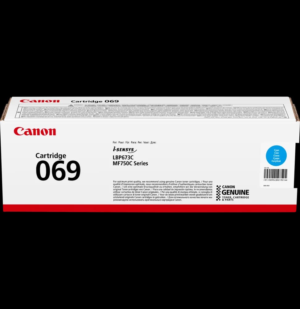 Canon 069 Cyan - Toner Canon d'origine (5093C002AA)