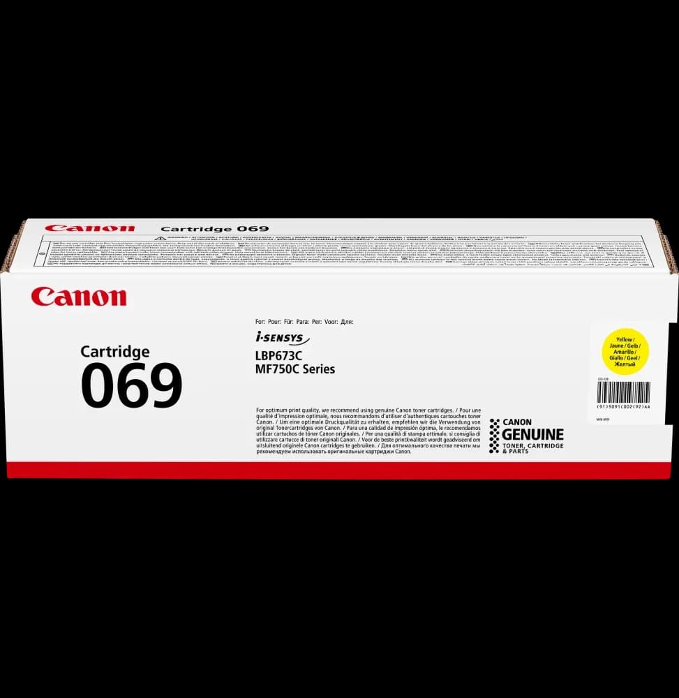 Canon 069 Jaune - Toner Canon d'origine (5091C002AA)