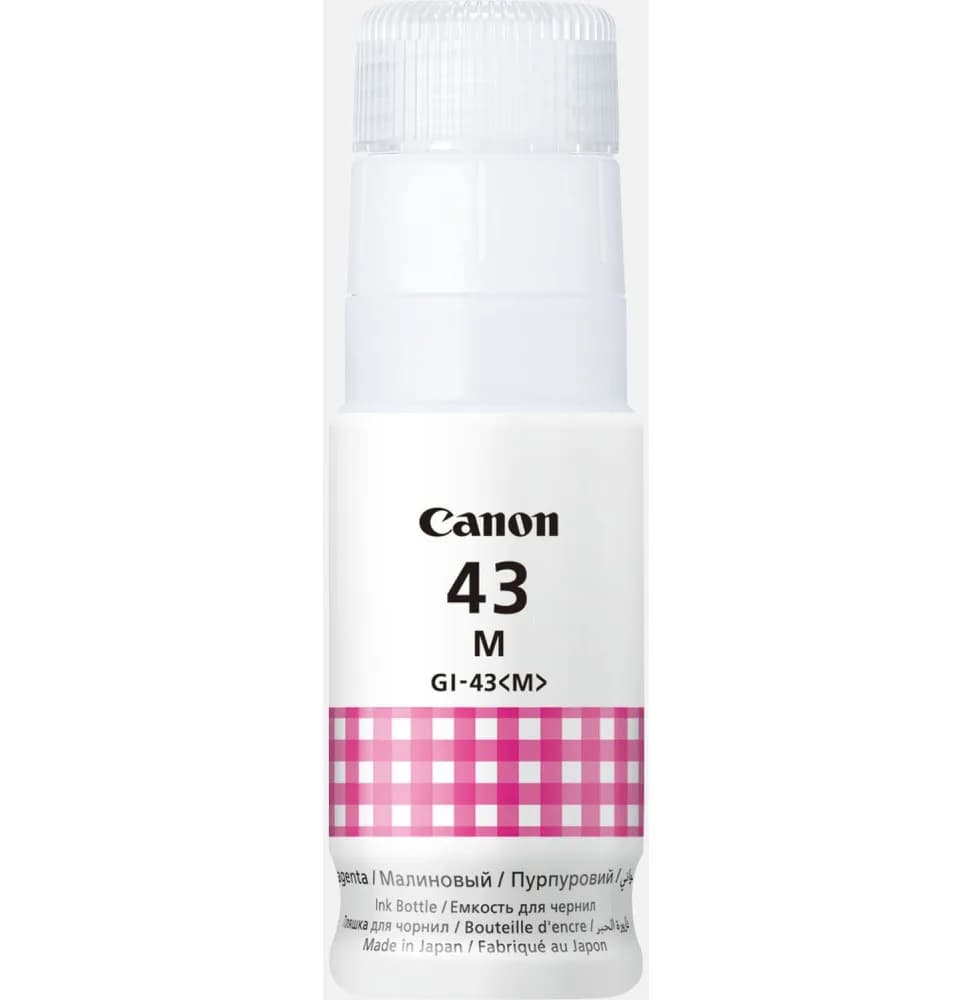 Canon GI-43M Magenta - Bouteille d'encre Canon d'origine (4680C001AB)