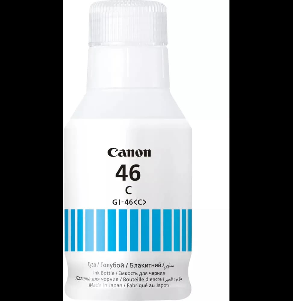 Canon GI-46C Cyan - Bouteille d'encre Canon d'origine (4427C001AB)