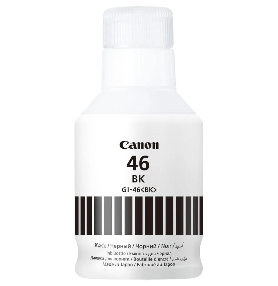 Canon GI-46PGBK Noir - Bouteille d'encre Canon d'origine (4411C001AB)