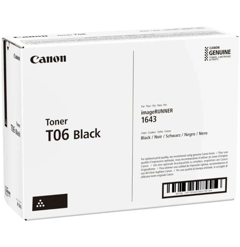 Canon T06 Noir - Toner Canon d'origine (3526C002AA)