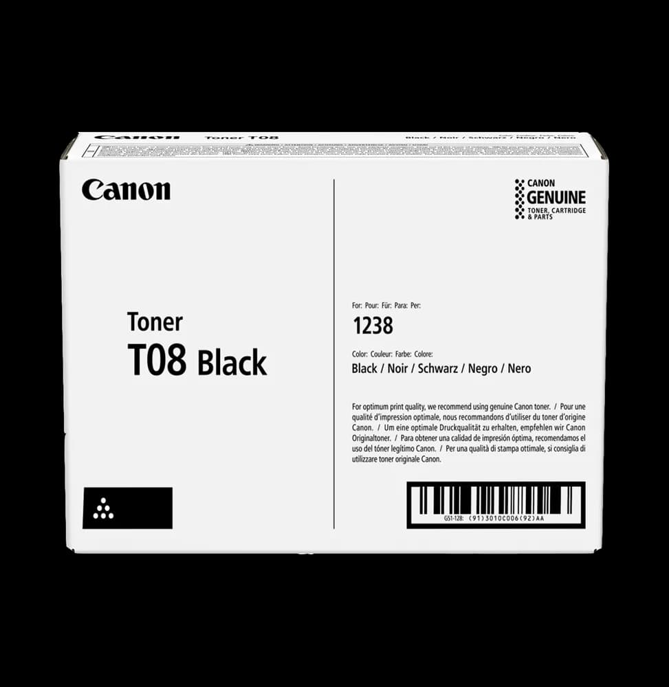 Canon T08 Noir - Toner Canon d'origine (3010C006)