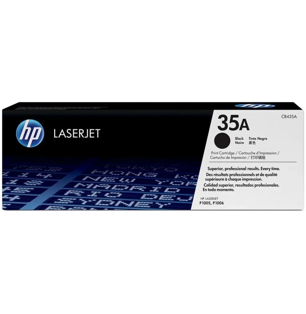 HP 35A Noir (CB435A) - Toner HP LaserJet d'origine