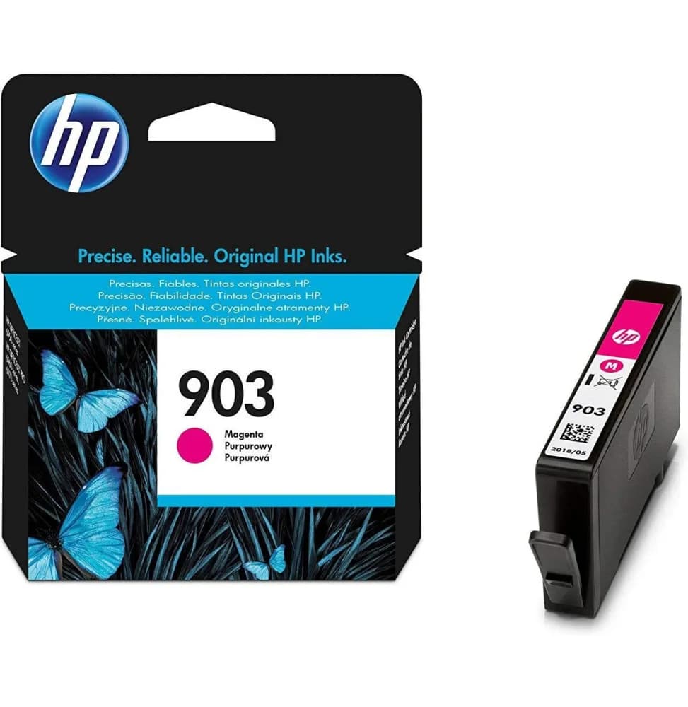 HP 903 Magenta - Cartouche d'encre HP d'origine (T6L91AE)
