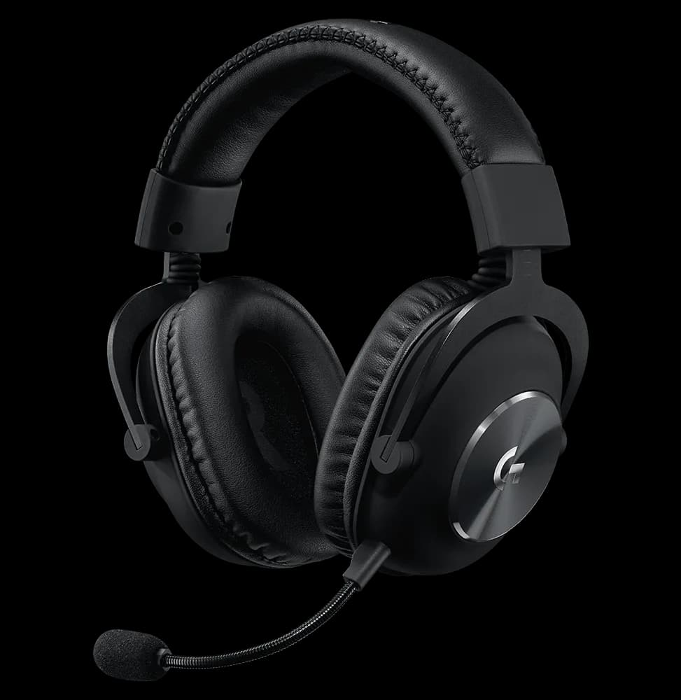 Casque Gaming Bluetooth Logitech G PRO X Avec Blue VO!CE (981-000907)