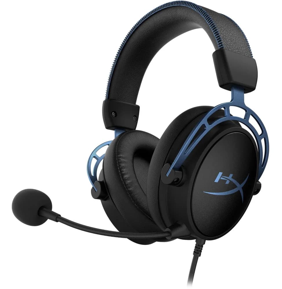 Casque-micro HyperX Cloud Alpha S HX-HSCAS-BL/WW - Jack 3,5 mm / USB (4P5L3AA)