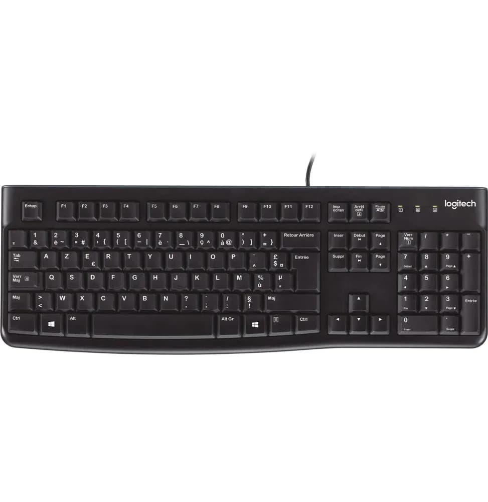 Clavier à connexion USB Logitech K120 - AZERTY