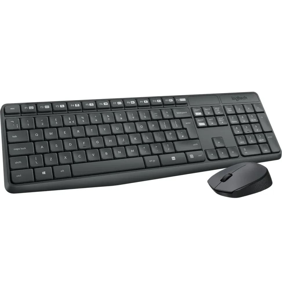 Clavier et souris sans fil Logitech MK235 (AZERTY Français)