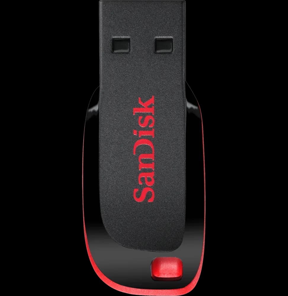 Clé USB SanDisk Cruzer Blade USB 2.0 - 32 Go (SDCZ50-032G-B35)