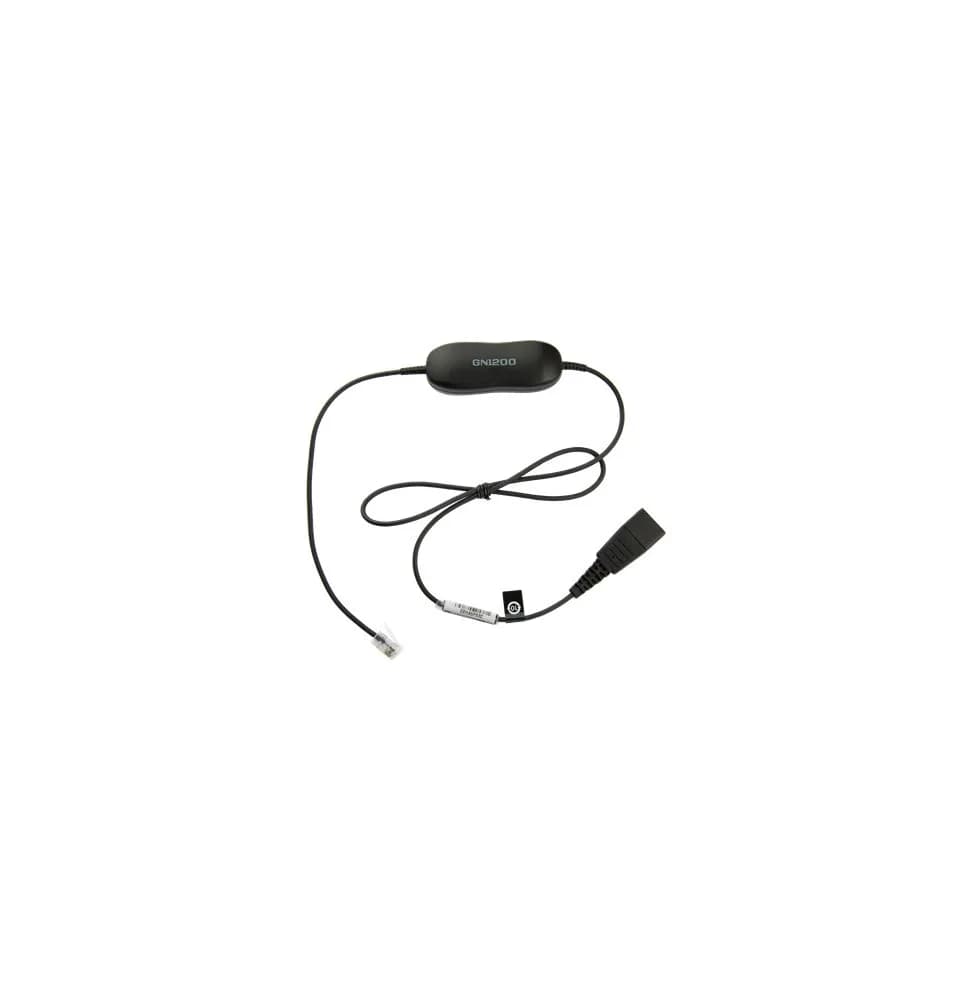 Cordon intelligent universel Jabra GN1200 - QD /RJ10, 80 cm