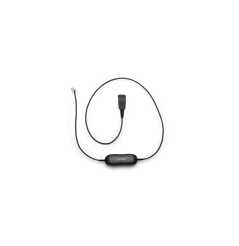 Cordon Jabra casque GN 1216 pour les téléphones Avaya 9600/1600