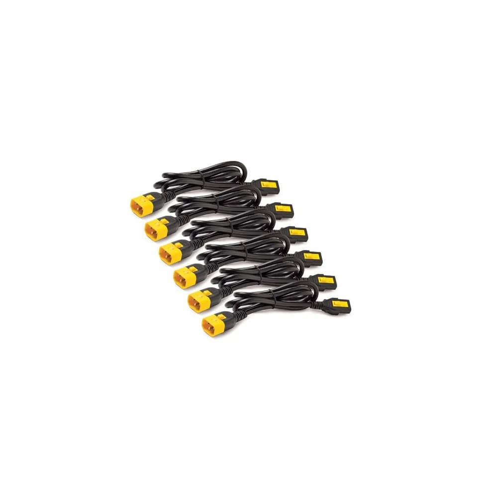 Cordons d'alimentation APC (Lot de 6 câbles) C13 to C14 - 1.2 mètre