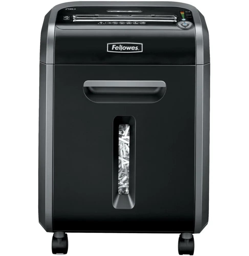 Destructeur Fellowes Powershred® 79Ci — Sécurité P-4 · 23 L · 16 feuilles/passage