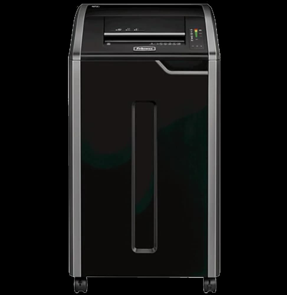 Destructeur Fellowes Powershred® 425Ci — Sécurité P-4 · 114 L · 32 feuilles/passage