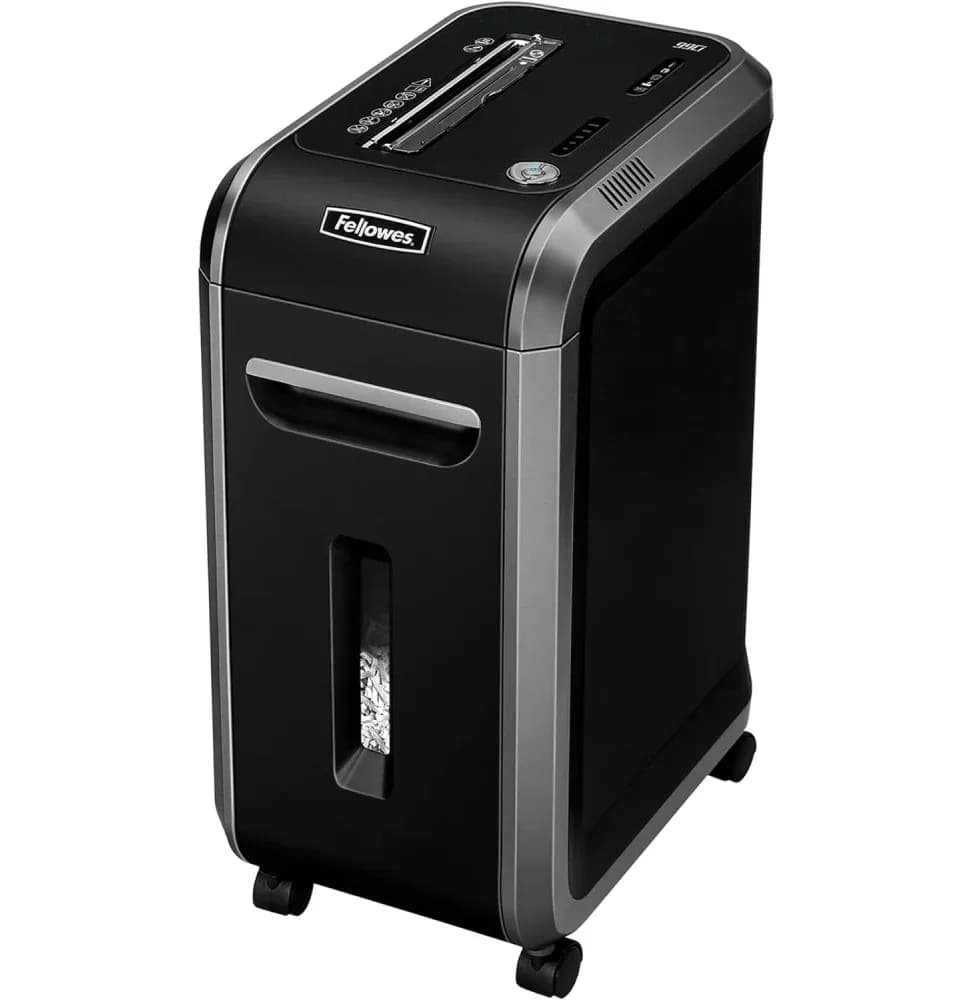 Destructeur Fellowes Powershred® 99Ci — Sécurité P-4 · 34 L · 18 feuilles/passage