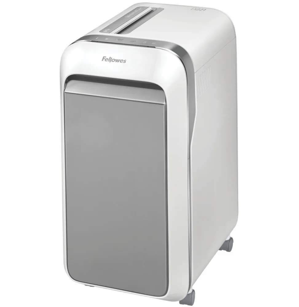 Destructeur Fellowes Powershred® LX221 — Sécurité P-5 · 30 L · 20 feuilles/passage