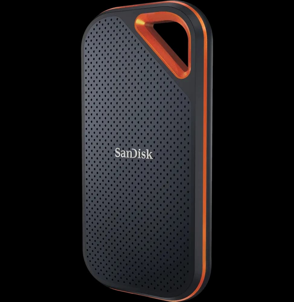 Disque dur portable SSD SanDisk Extreme PRO® 2 To (SDSSDE81-2T00-G25)