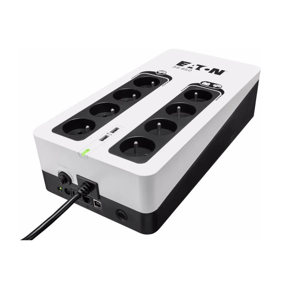 Onduleur Off-line Eaton 3S 850 USB FR - 510 W / 850 VA (3S850F)