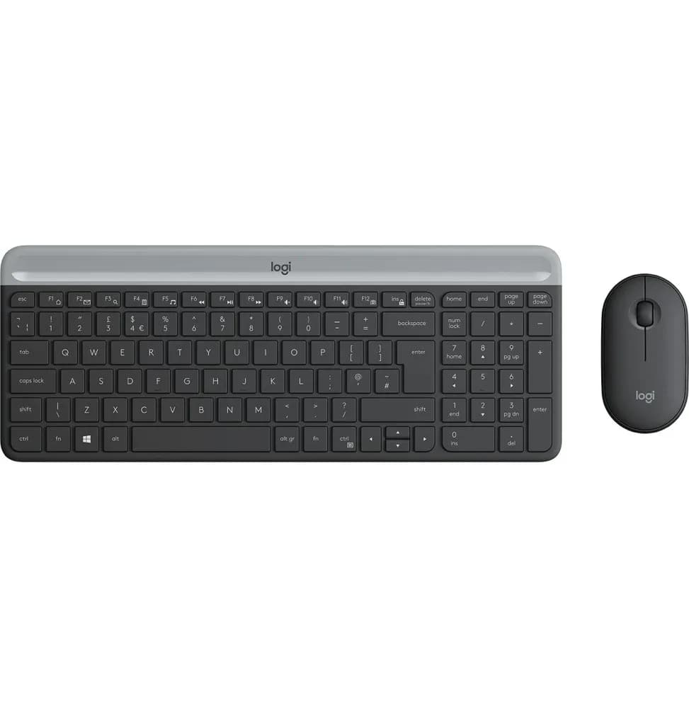 Ensemble clavier et souris sans fil ultra-fin Logitech MK470 AZERTY (920-009190)