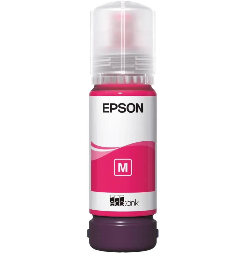 Epson 108 Magenta - Bouteille d'encre Epson EcoTank d'origine (C13T09C34A)
