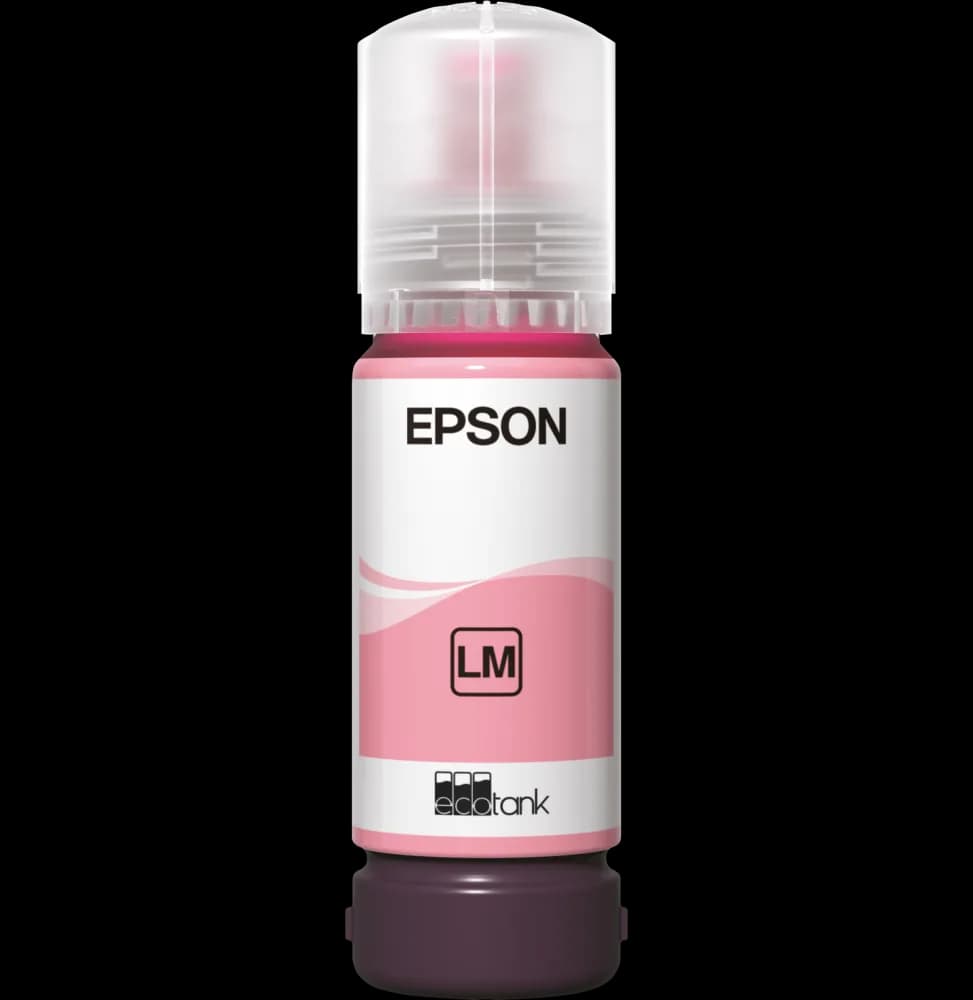 Epson 108 Magenta clair - Bouteille d'encre Epson EcoTank d'origine (C13T09C64A)
