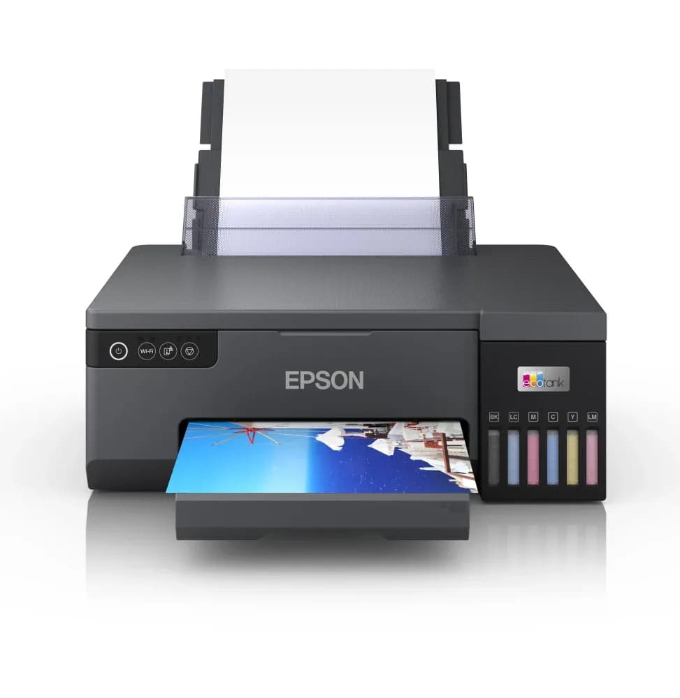 Epson EcoTank L8050 Imprimante Photo ( +impression sur cartes PVC) (C11CK37403)