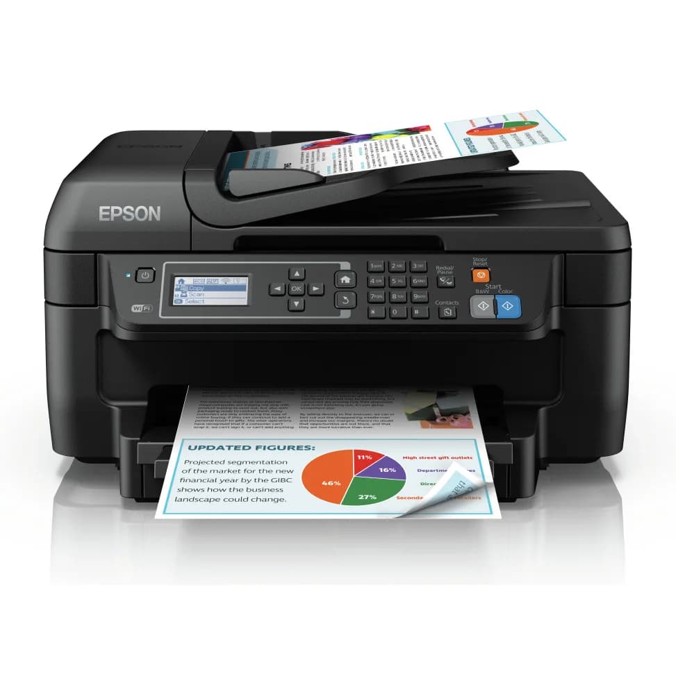 Imprimante multifonction jet d'encre Epson WorkForce WF-2751DWF (C11CF76403)