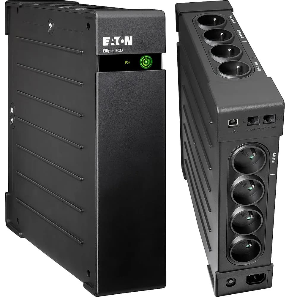 Onduleur Off-line Eaton Ellipse ECO EL1200USBFR - 750 W / 1200 VA - 8 prises FR