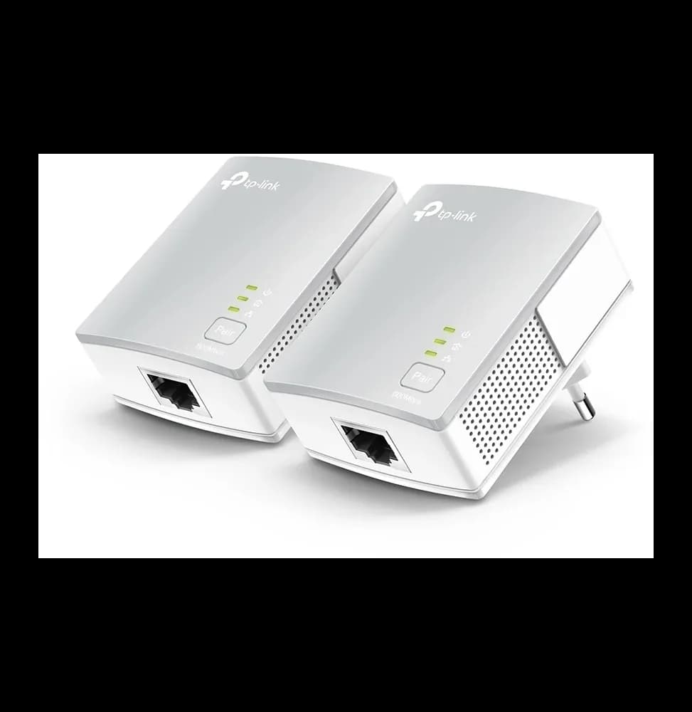 Pack de 2 CPL TP-Link AV600 Nano, 1 port Ethernet 100 Mbps (TL-PA4010KIT)