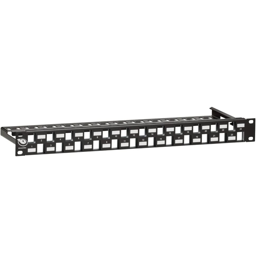 Panneau Leviton 24 ports quinconce 1U (MMCPNLX24SIJ2M-B)