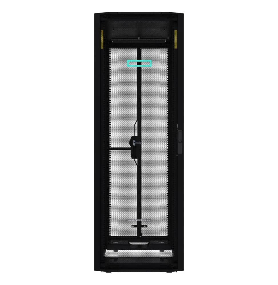 Rack sur palette avancé HPE 42U 600 mm x 1 075 mm G2 avec panneaux latéraux et baies (P9K07A)