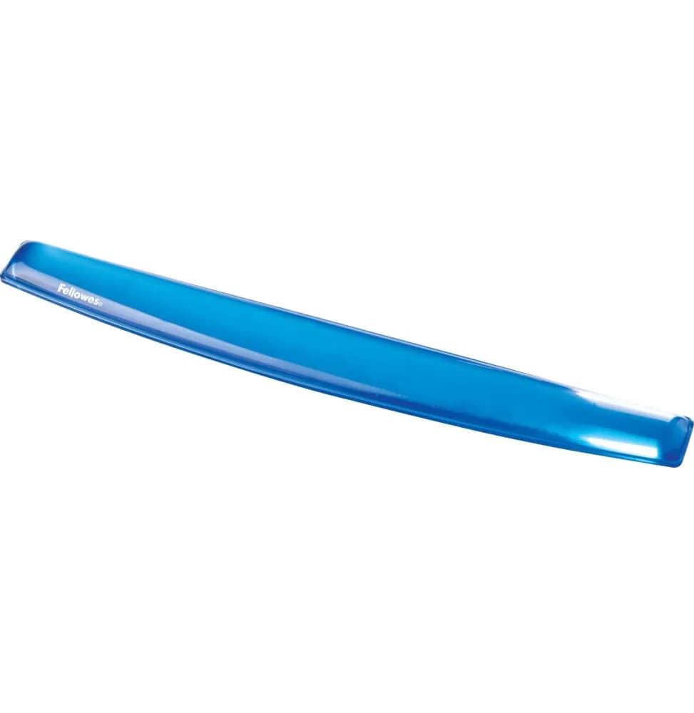 Repose-poignets clavier Fellowes Gel Crystal™ Bleu (9113709)