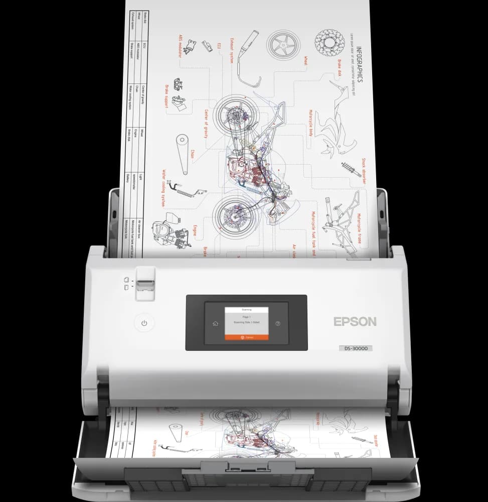 Scanner Epson WorkForce DS-30000 (B11B256401)